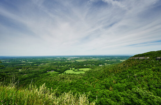 Thatcher state park landscape, Upstate New York
