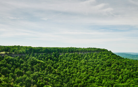 Thatcher state park landscape, Upstate New York