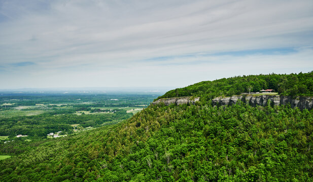 Thatcher state park landscape, Upstate New York