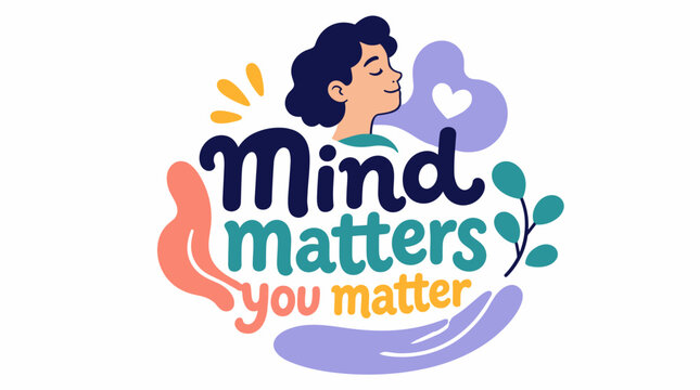 Mind matters logo illustration representing cognitive awareness.