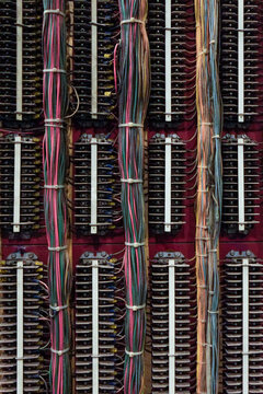 Old Communications Wires and Cables