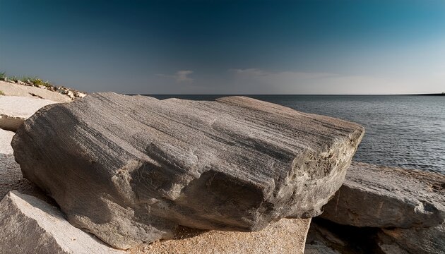 Sedimentary Bedrock Ideal For Copy Space