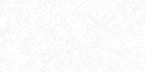 topographic white and grey light wave line topo map contour modern design white background. Wavy topography geography design map, texture, line, adventure, mountain, vector illustration. © Md Yusuf