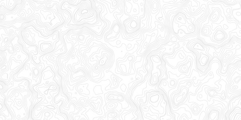 topographic white and grey light wave line topo map contour modern design white background. Wavy topography geography design map, texture, line, adventure, mountain, vector illustration. © Md Yusuf