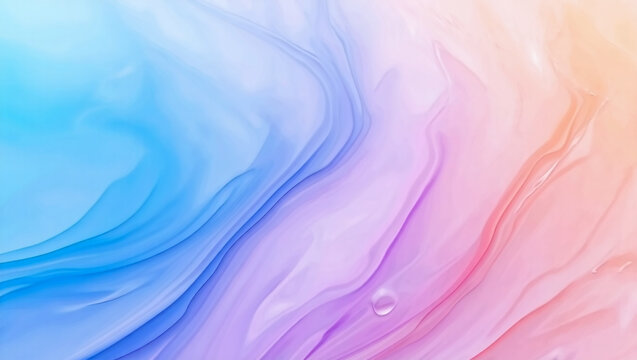 Abstract colorful fluid swirls
