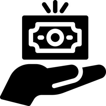 money financial fund icon vector object illustration