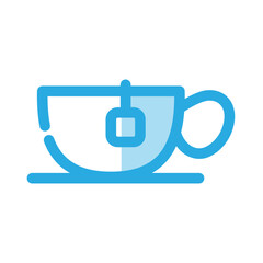 Fototapeta premium Cup of tea icon design template