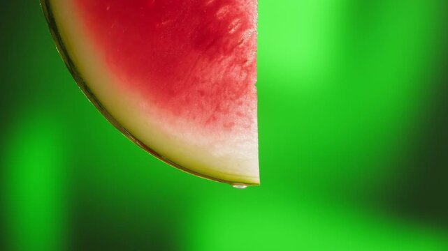 Man cutting watermelon - cut piece with knife. Young watermelons Citrullus lanatus. Topic - melons and gourds, farmer cultivation of watermelons