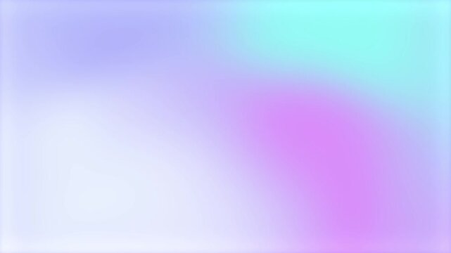 Pastel Abstract Gradient Background in Blue Purple and Cyan