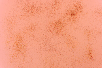 Fototapeta premium Abstract design with reddish speckles on a light background