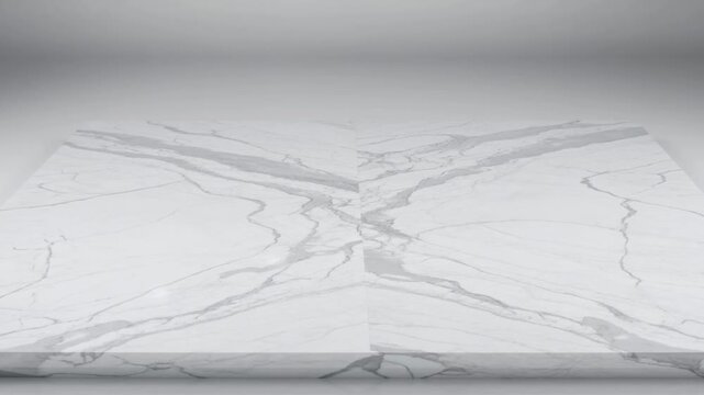 White marble stone surface with gray veins and polished texture background pattern design slab material
