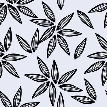 abstract a solid multicolor small and big flower mixed vector pattern arrangement with medium color, all over vector design with white background illustration digital
