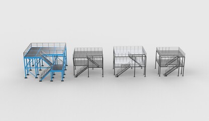 Mobile platform ladder  © ahammadullah
