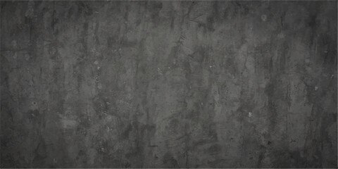 Grungy dark concrete wall texture with subtle imperfections for backgrounds © iran