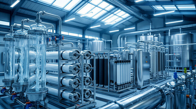Advanced water purification system featuring cutting-edge filtration technologies including reverse osmosis