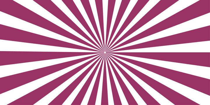 A vibrant, abstract radial burst pattern in shades of deep magenta and white creates a dynamic visual effect, suggesting energy and expansion.