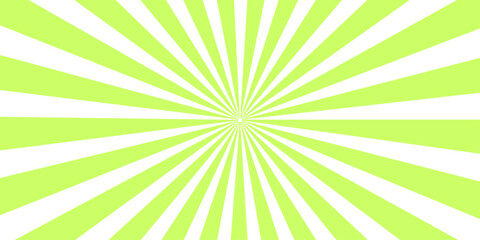 A bright and energetic radial burst pattern in vibrant lime green and white, creating a dynamic and eye-catching graphic design. © ISMAIL HOSSEN
