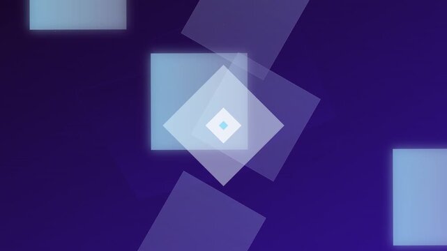 abstract crystal facet expansion frozen blue violet