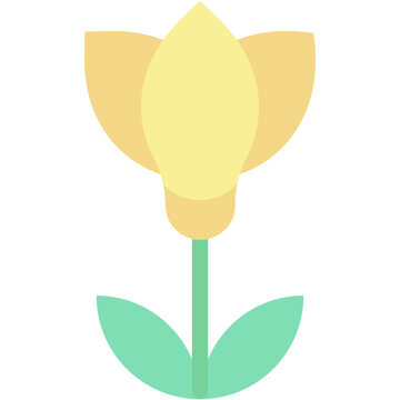 Champak flower Icon - Vector Graphic Design