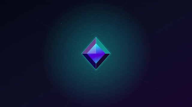 abstract diamond premium quality luxury vector motion design