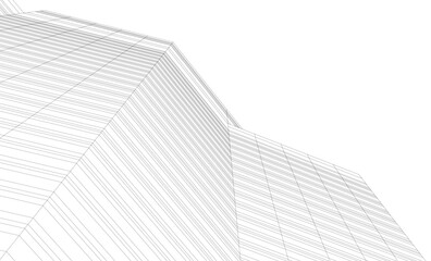 Fototapeta premium abstract background with skyscrapers in the city