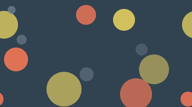 abstract geometric flat bokeh vector design animation