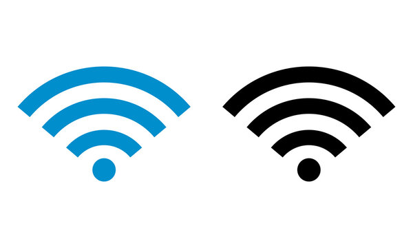 WiFi Icon Internet Connection Signal Symbol PNG Isolated on Transparent Background