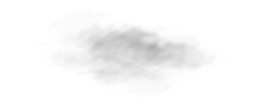 Smoke png and wind on a transparent background. White gradient decorative element.vector illustration. winter and snow with fog. wind and fog. 