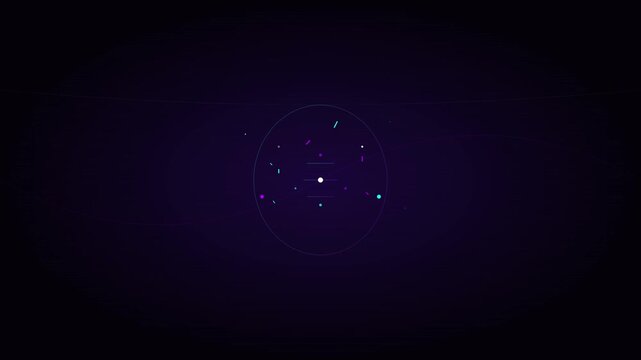artificial intelligence brain neural network animated icon