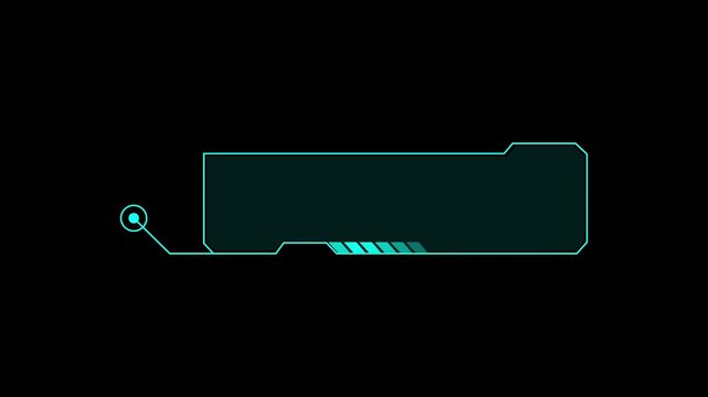 Cyan HUD callout box frames identify system security errors on screen. Firewall breach notification alerts stand out instantly using this bright tool. The cyan HUD callout box glows.