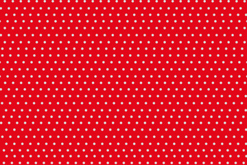 red polka doted pattern vector illustration, polka dot white and red polka patterned background, red doted pattern vector illustration, seamless polka dot pattern vector, seamless, © SUMAIRA