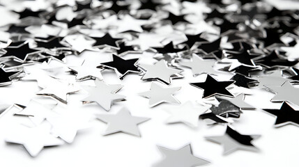 Fototapeta premium stars on white background