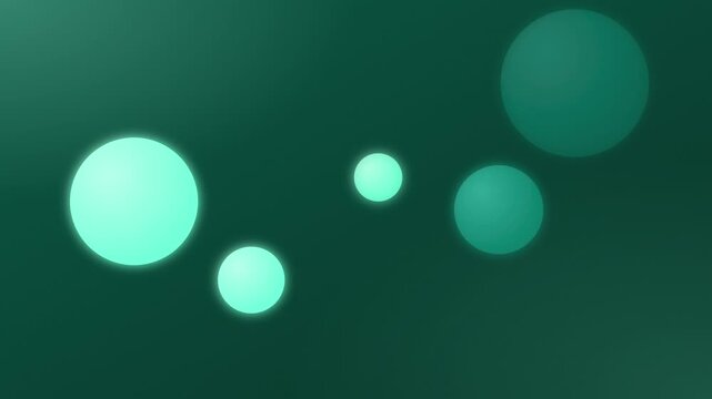Bright Mint Green Vectors With Soft Vintage Grain
