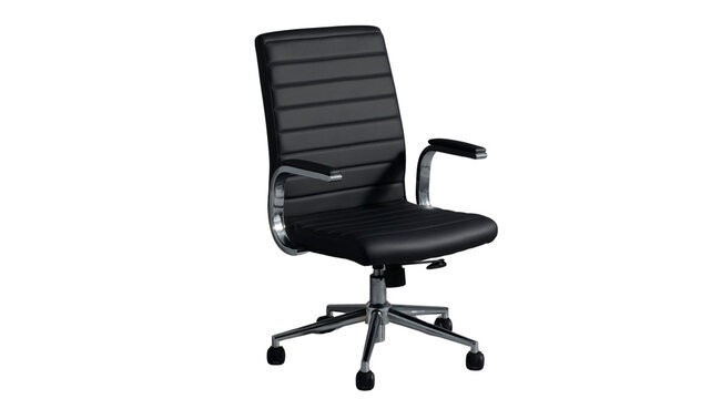 black office chair
