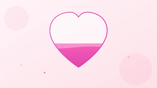 charity donation heart giving community motion loop