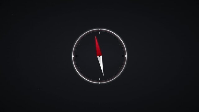 compass navigation direction explore animated icon