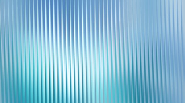 Abstract blue vertical lines background. Modern light texture with soft gradient stripes.