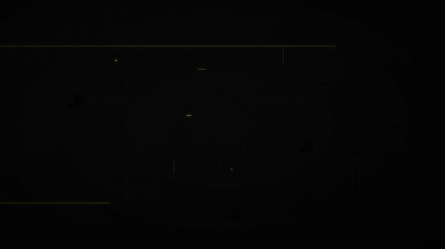 cyber lime and dark mode music notes motion overlay