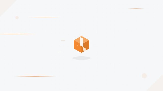 delivery logistics package box shipping motion visual