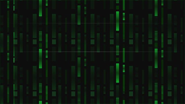 digital glitch matrix shining data vector effect
