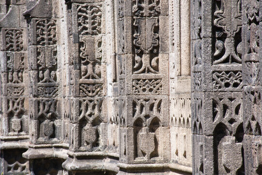 The Tudor exterior of St Mary Magdalene Church Launceston Cornwall