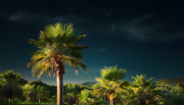 Palm Tree Tropical Nature Landscape Palmito Arboreal Botanical Photography Green Exotic