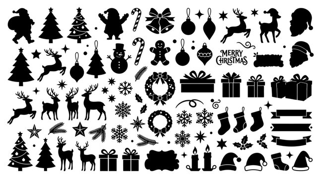 Black and white seamless pattern with diverse religious symbols.