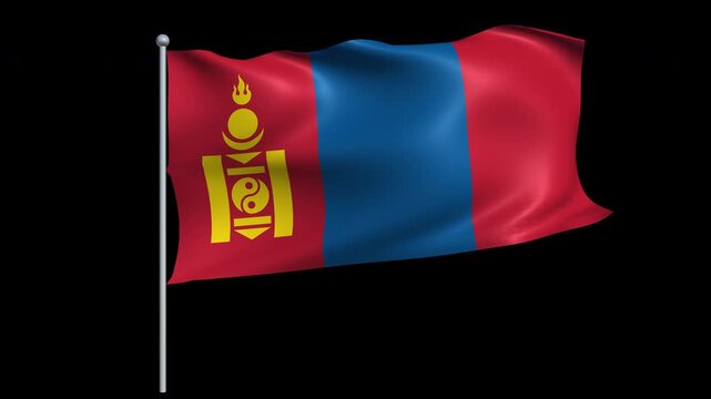Mongolia flag - Pack 1