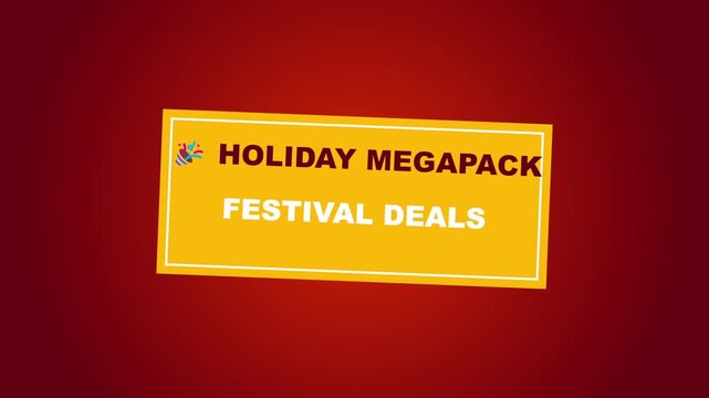 Holiday Mega Pack Festival Deals
