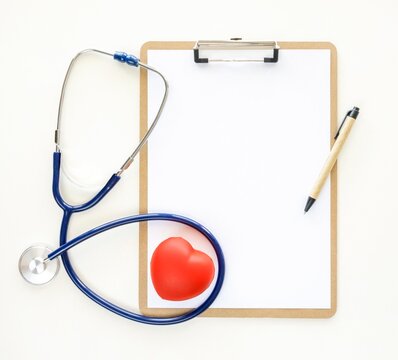 stethoscope and clipboard