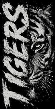 Tigers Mascot svg, Tiger Face vector, Rigers School Spirit SVG