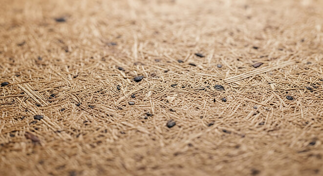 Organic fiber texture background showing close up detail of compressed natural material