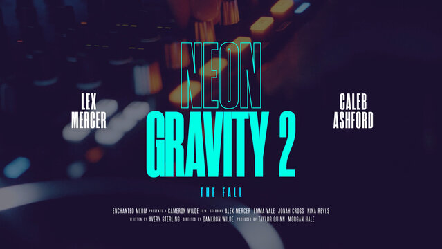 Action Science Fiction Cinematic Movie Title Card