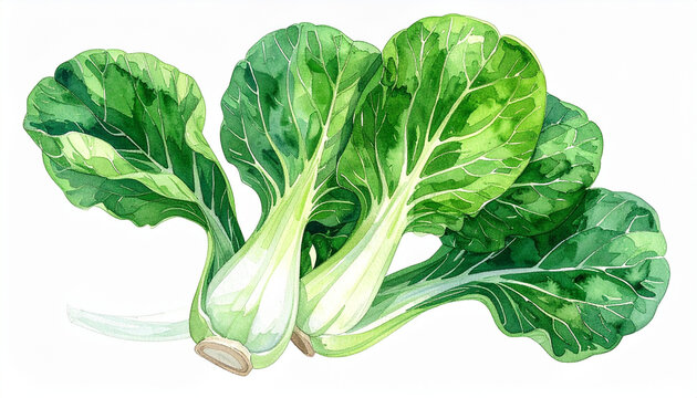 Fresh Bok Choy Vegetables for Healthy Cooking